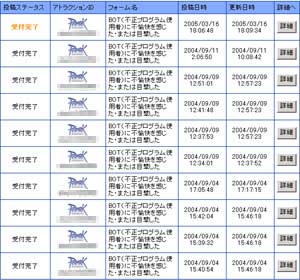 通報飽きた